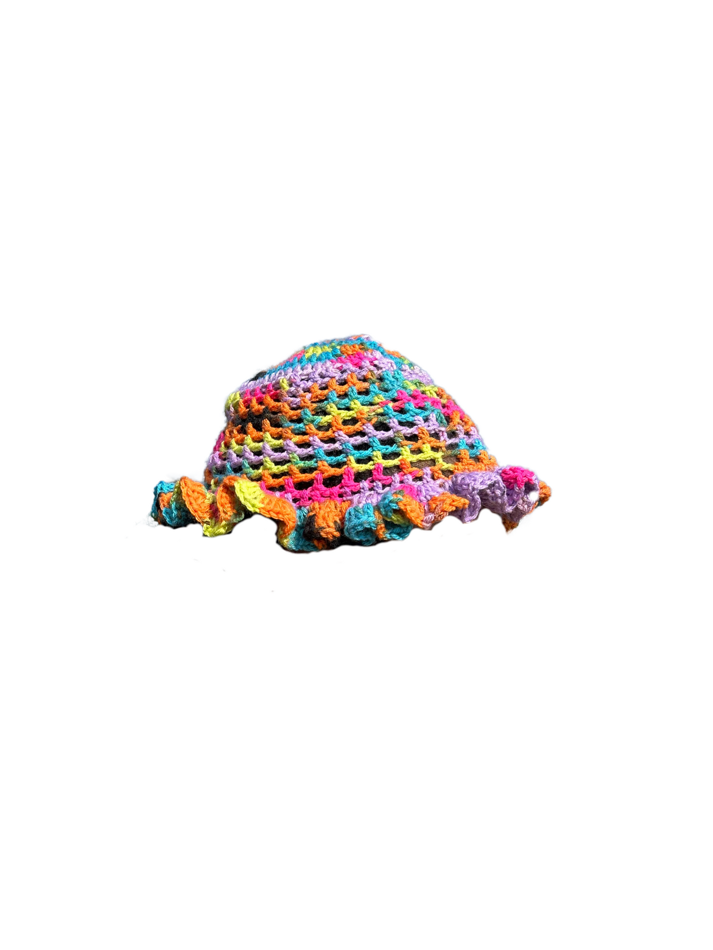 Cabbage Patch Crochet Mesh Hat