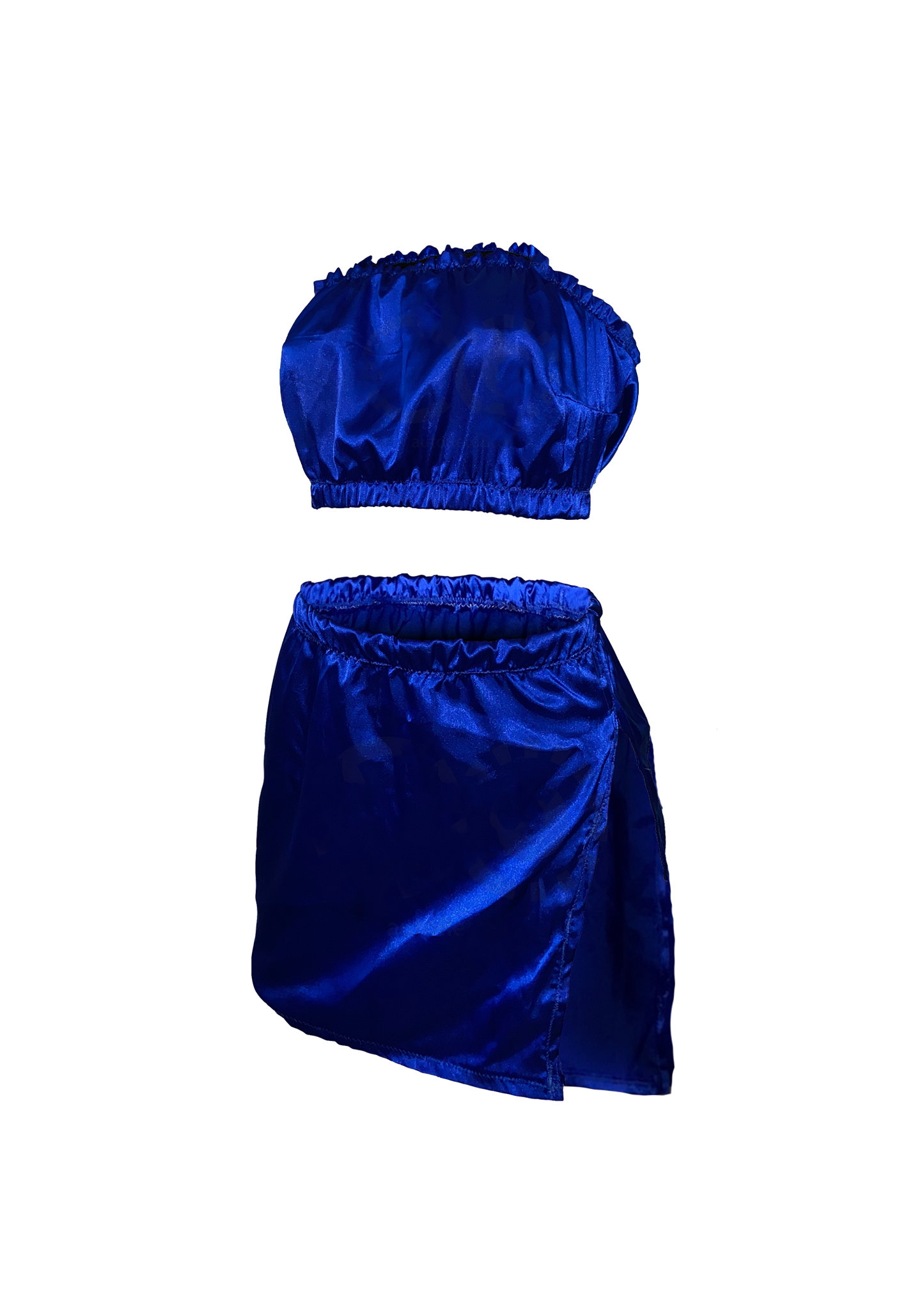 Hottie Satin Skirt Set