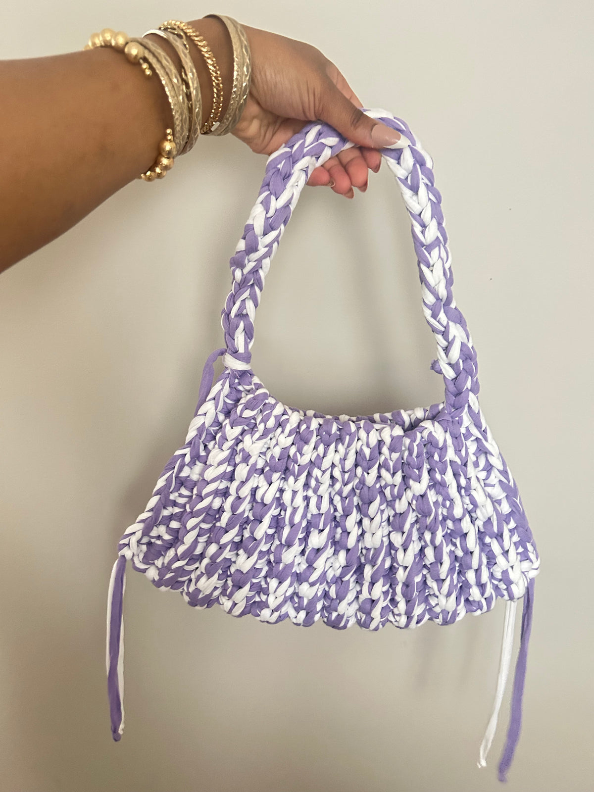 Tassle Crochet Purse