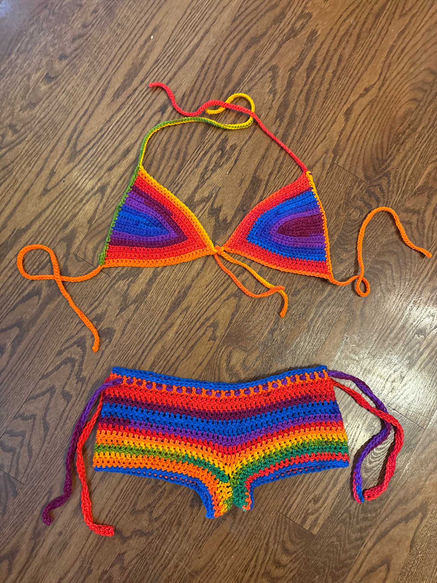 Skittles Short set