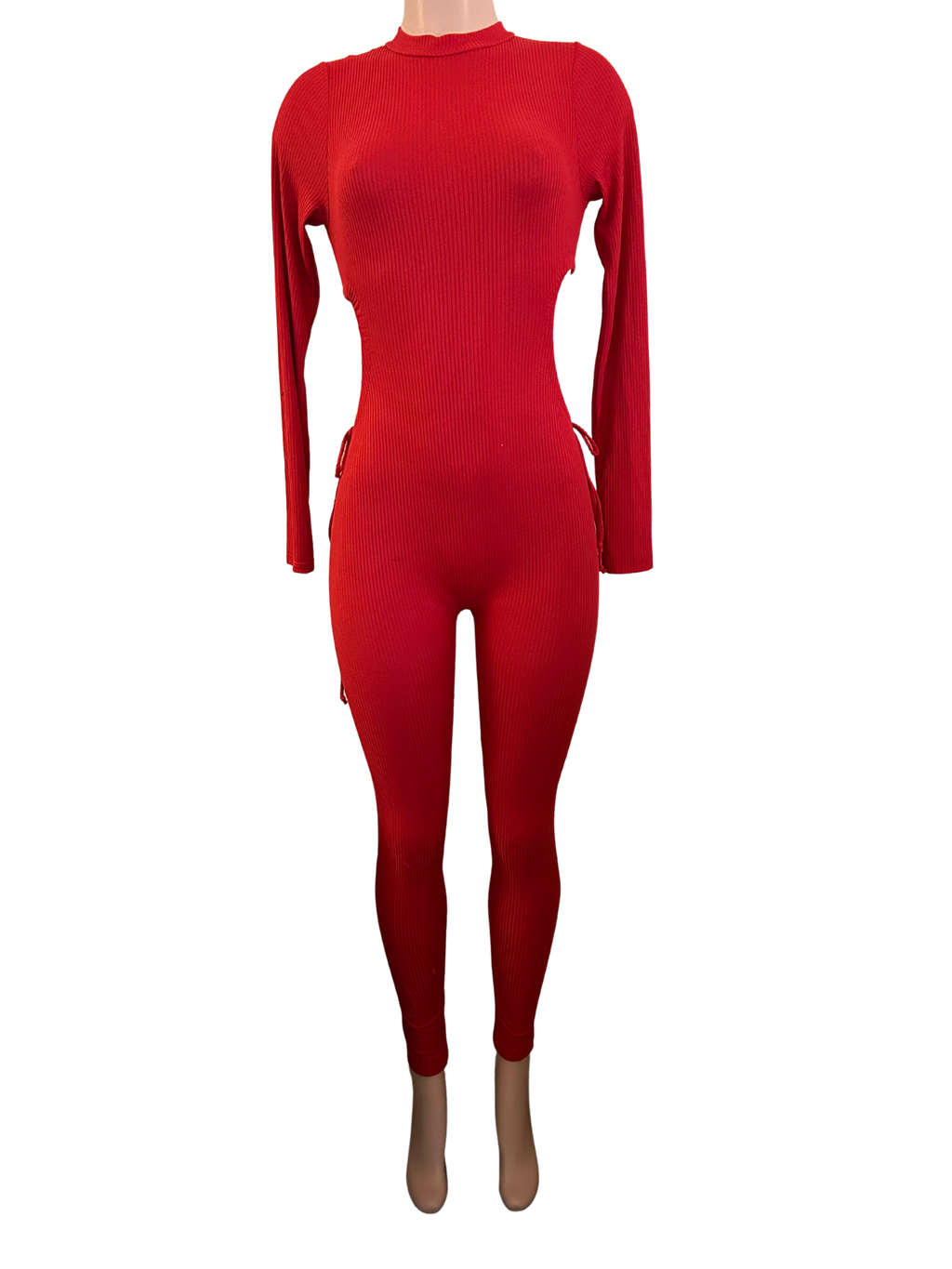 Bare Ribbed Jumpsuit
