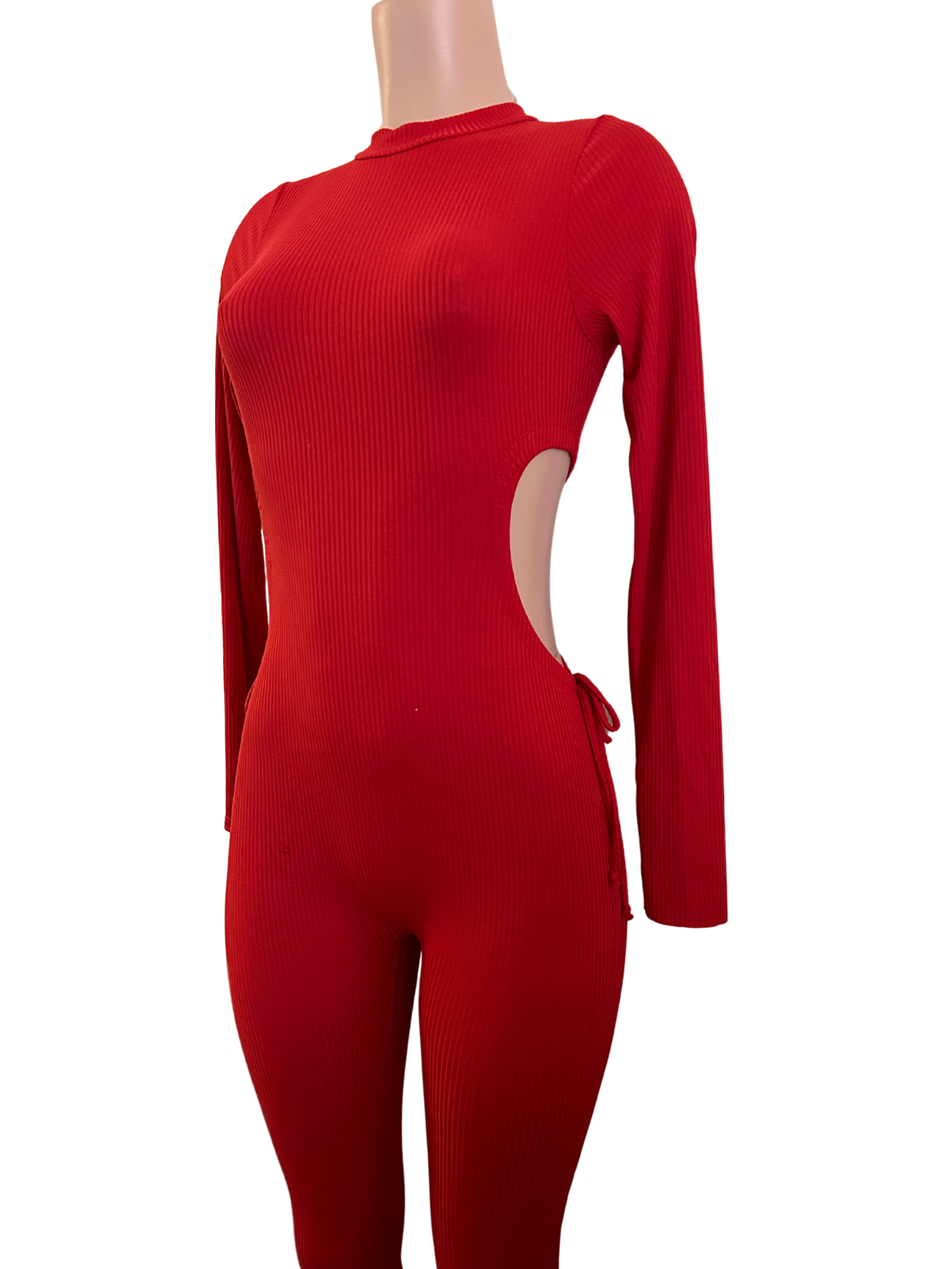 Bare Ribbed Jumpsuit