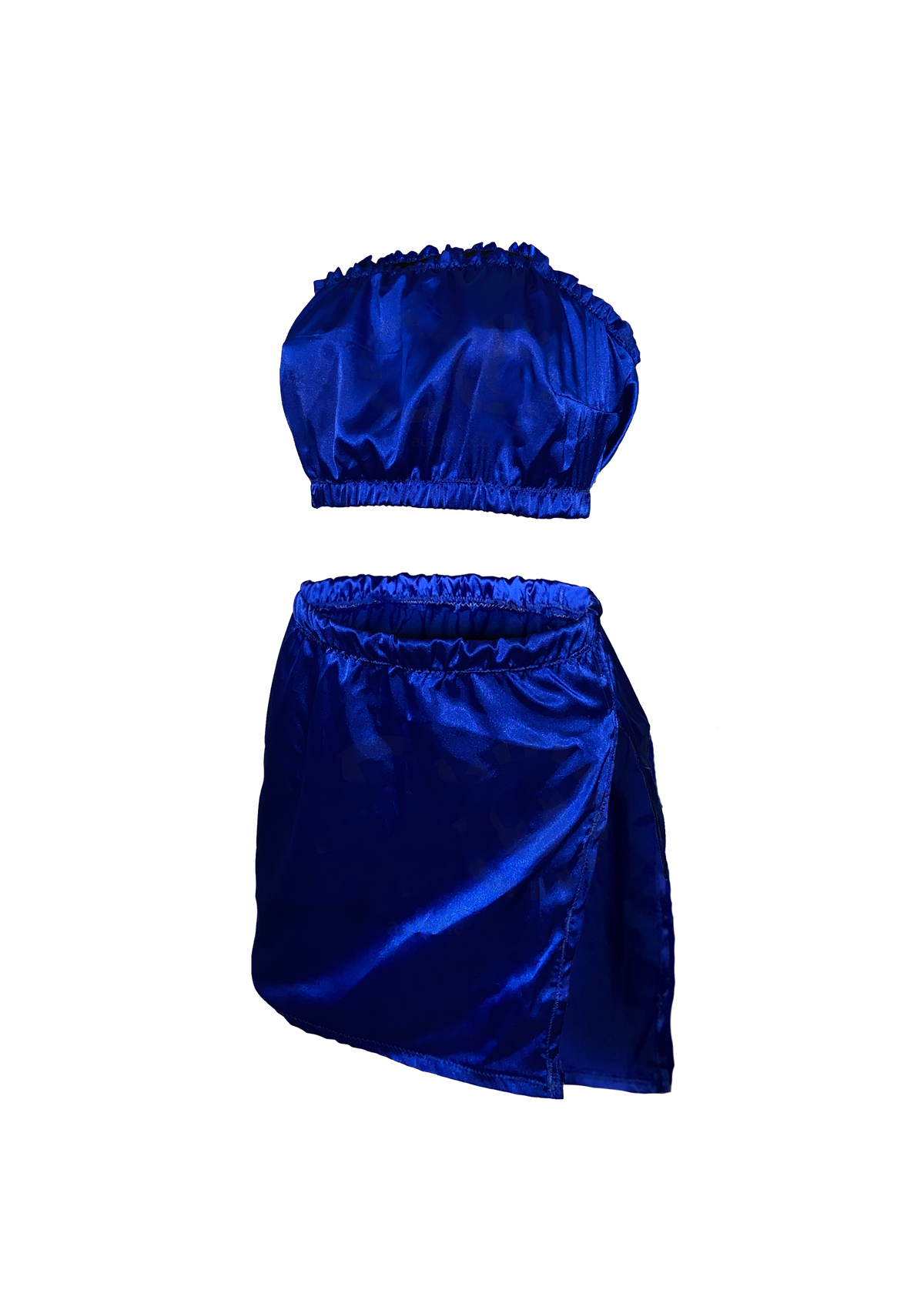 Hottie Satin Skirt Set