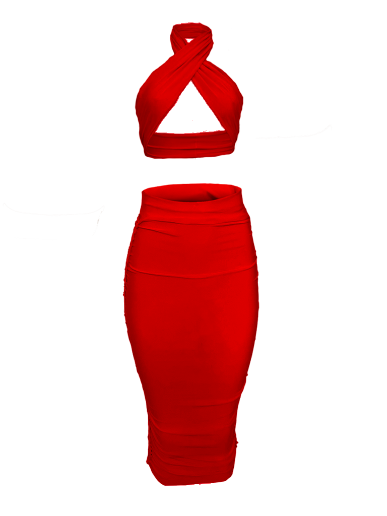 Thinkin' of you skirt set